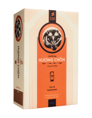 Cà phê hạt rang hương Chồn thượng hạng (hộp) - Honee Coffee 250g / 500g - 1kg